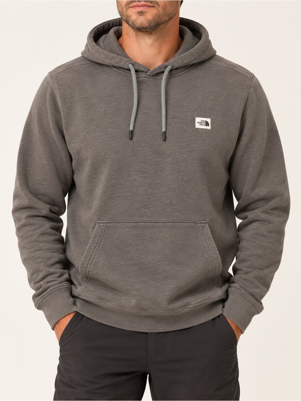The North Face Men's Charcoal Pullover Hoodie